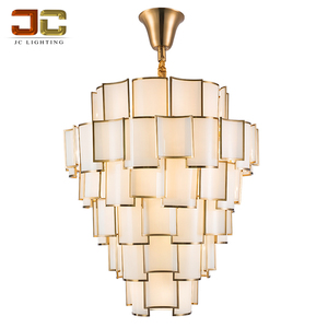 Grande <span class=keywords><strong>lampadario</strong></span> in stile nord europa con <span class=keywords><strong>doppio</strong></span> ingresso per lampada da salotto girevole per villa - Product Image 1