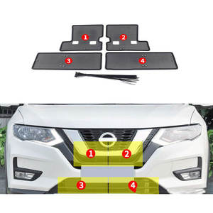 ตะแกรงหน้ารถฝาครอบป้องกันเครื่องยนต์กันแมลงสำหรับ <span class=keywords><strong>Nissan</strong></span> <span class=keywords><strong>X</strong></span> <span class=keywords><strong>Trail</strong></span> T32 T33 T34โกงอะไหล่แต่งอุปกรณ์เสริม - Product Image 1