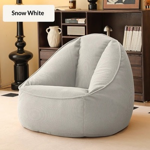 โซฟา Bean Bag แบบนั่งสบายสำหรับคนและสัตว์เลี้ยง เก้าอี้อ่านหนังสือแบบวางพื้น ทาทามิ Bean Bag สำหรับห้องนั่งเล่นและระเบียง - Product Image 5