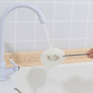 Detachable Sponge <b>Bottle</b> Dish <b>Brush</b> with 201 Stainless Steel Handle - Product Image 3