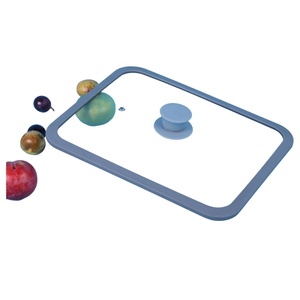 Nắp Kính Cường Lực Cho Dụng Cụ Nấu Ăn Nắp Nồi Nhà Bếp Núm Tay Cầm Nắp - Product Image 2