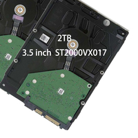 ST2000VX017 3,5-Zoll SATA 6Gbps 64MB 5400RPM Interne Festplatte 2TB für Überwachungs- und Sicherheits-DVR