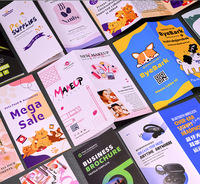 Service d'impression numérique personnalisé sur papier couché : brochures pliées en trois, manuels d'instructions, dépliants, livrets de produits et feuillets individuels