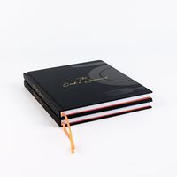 Carnet personnalisé A5 à couverture rigide avec finition brillante en cuir, 100 feuilles, impression à chaud, pages intérieures, carnet de journal