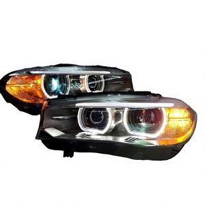 ไฟหน้า LED ซีนอนสำหรับ BMW X5 X5M X6 F15 F85 รุ่นขายดี สำหรับตลาดอเมริกา ระบบไฟส่องสว่างรถยนต์ ใช้แทน/ซ่อมแซม - Product Image 4