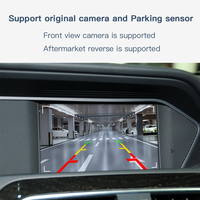CARABC Boîtier décodeur multimédia intelligent avec prise en charge de CarPlay sans fil, Android Auto et cartes pour Mercedes Benz Slk R172 2011-2015