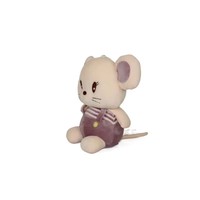 Peluche personnalisée Mini Souris en tissu doux lavé 100% polyester, anti-stress, rembourrée de coton PP