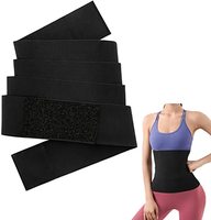 Gaine Ventre Plat Minceur Originale pour Femme, Bandage en Nylon Brûle-Graisse, Ceinture Amincissante Ventrale