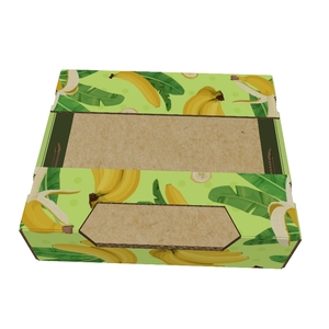 Caja Personalizada para Platos de Plátano con Recubrimiento UV, Laminación Brillante, Grabado en Relieve, Papel Reciclable, Cartón Kraft, Agricultura, Alimentos - Product Image 5