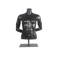 Mannequin buste intégral personnalisable en fibre de verre, modèle européen original et tendance, pour présentation de bijoux et vêtements de sport