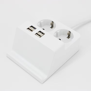 Đa năng Power Strip thuận tiện sạc GS và CE chứng nhận nhỏ gọn điện cắm <span class=keywords><strong>Extender</strong></span> với 4 cửa hàng và cổng USB - Product Image 3