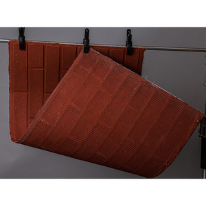 Panneaux muraux en pierre flexibles, décoration intérieure, texture 3D, briques flexibles rouges, revêtement mural pour la décoration de la maison - Product Image 3