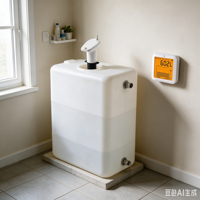 Capteur de niveau d'eau à ultrasons avec mesure du volume pour la surveillance du niveau de liquide dans les réservoirs TS-FT007-C