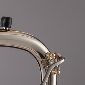 <span class=keywords><strong>Trombone</strong></span> basse à double piston BB, <span class=keywords><strong>trombone</strong></span> en laiton doré fait main exquis - Product Image 5