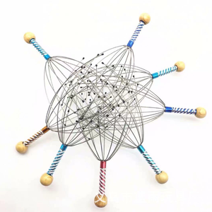 Scalp Massager Stainless Steel Hand Held Scalp <strong>Head</strong> Massager Octopus <strong>Head</strong> <strong>Scratcher</strong> - Product Image 6