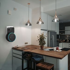 Outlet Charging Dock for Wall Mount Holder for Amazo for <strong>Echo</strong> <strong>Dot</strong> <strong>3rd</strong> <strong>Generation</strong> Hanger Holder Stand Space Saving - Product Image 3