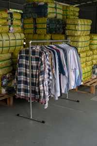 MS01 制造商二手男式夏季衬衫 格子衬衫 复古混装服装 高品质 50公斤起订量 批发 - Product Image 3