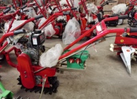 Micro-cultivateur agricole diesel 173F/7HP à refroidissement par air, monoculteur sur chenilles, mini-tracteur de ferme