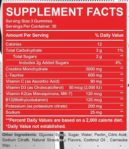 Vitaבריאות oem/odm פרטי תווית מפעל אספקת שריר תוסף <span class=keywords><strong>creatine</strong></span> monohydrate תות טעם טובין אנרגיה - Product Image 4