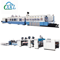 Machine automatique de fabrication de boîtes en carton ondulé FFG de bonne qualité en ligne