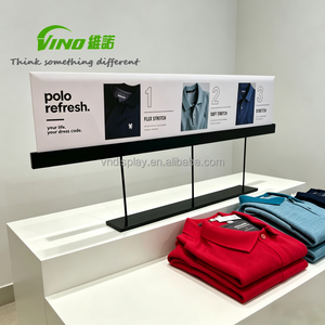 Retail Countertop Metal Sign Holder, Freestanding Poster <b>Display</b> <b>Rack</b>, premium poster stand - Product Image 3