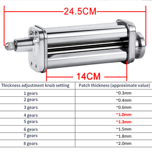 Accessoire à pâtes pour robot culinaire <span class=keywords><strong>KitchenAid</strong></span>, machine à nouilles, outils de découpe pour spaghetti et fettuccine pour batteurs sur socle <span class=keywords><strong>KitchenAid</strong></span> - Product Image 6