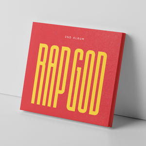 Caja de embalaje de papel de regalo de CD de DVD de álbum de registro personalizado de lujo con impresión de logotipo - Product Image 3