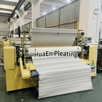 HuaEn nouvelle condition contrôlée par ordinateur Machine à plisser 1.1kW moteur 1700mm largeur Polyester pyjamas Mini pli/Smocking Pleater