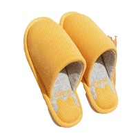 Nuevas Pantuflas de Otoño e Invierno para el Hogar, Cálidas y Antideslizantes de PVC, Venta al por Mayor