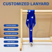Correa de Cuello Personalizada de Poliéster Colorida con Gancho Metálico y Clips de Plástico, Diseño del Fabricante, Promocional, Resistente y Lavable