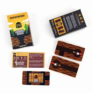Jeu de cartes Bandido Bandida personnalisé fabriqué en Chine, jeu coopératif de planification de route et d'évasion de la prison, 14 joueurs, parfait - Product Image 3