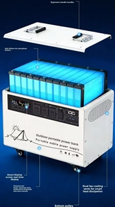2000W Portable Power Station 220V, LiFePO4 <b>Solar</b> <b>Generator</b> MPPT for Home Backup Camping - Product Image 3