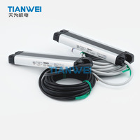 Sensor Tirai Cahaya Pemindai Array Sekuensial TAKEX SSC-T810, Jarak Deteksi: 150-800mm, Output NPN 10-30VDC