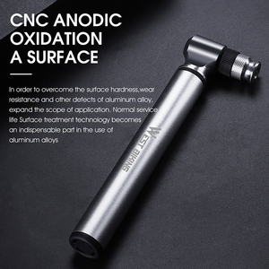 Inbike — pompe Portable haute pression pour vélo, petite taille, système de gonflage manuelle de pneus, pour <span class=keywords><strong>vtt</strong></span>, bicyclette, Patch - Product Image 4