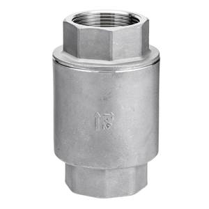 Placa única silenciosa confiable de grado alimenticio 1-1/2 \ "Uso industrial SUS304 Anti-Backflow Nueva condición - Product Image 1