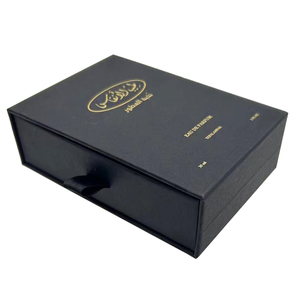 Luxury Perfume Bottle <b>Makeup</b> Cosmetic Oil Bottle Cardboard Gift Packaging Box Gift Box Drawer Pull Out Paper Packaging Box - Product Image 6