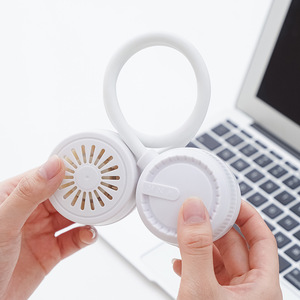 Neck Fan USB Rechargeable Quiet Foldable Portable Bladeless Neck Hanging Fan For Children - Product Image 2