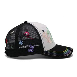 Nuevo diseño de moda, gorra de camionero de 5 paneles, gorra bordada, gorra de malla de alta calidad, camionero - Product Image 5