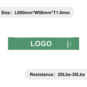 Custom Resistance Loop Exercise <b>Bands</b> Set of 5, Elastic Fitness <b>Bands</b> for Stretch Therapy, <b>Workout</b> Training <b>Bands</b> with Carry Bag - Product Image 5