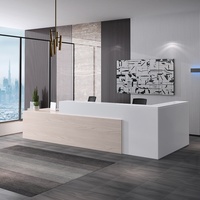 Meuble de réception moderne en bois, très demandé, pour bureau, commerce, hôtel, école, supermarché, hall d'entrée