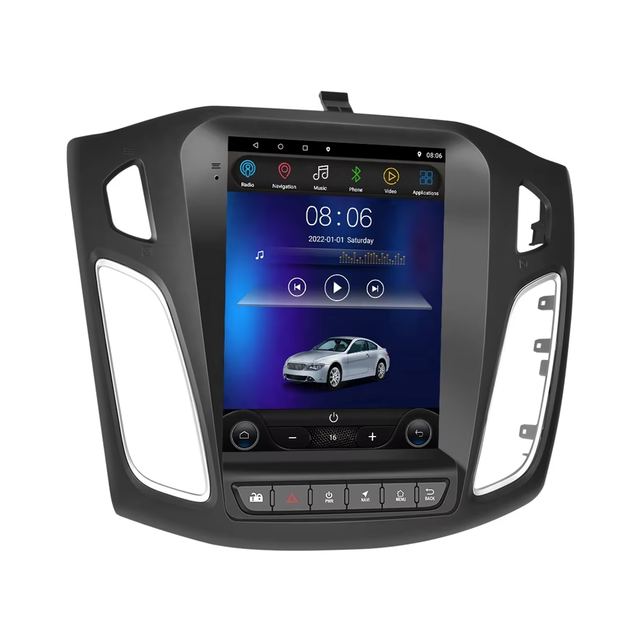 2 Din Android 9.7'' Car Radio Multimedia Player for Ford Focus 2012-2018 Autoradio GPS Wifi BT FM Vertical Screen