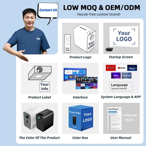 โปรเจคเตอร์ขนาดเล็กใหม่เอี่ยม ระบบแอนดรอยด์ 4K Ultra - ความคมชัดสูงพิเศษ สำหรับโฮมเธียเตอร์ โรงภาพยนตร์ ห้องเรียน และเล่านิทาน รุ่น A004 Pro - Product Image 6