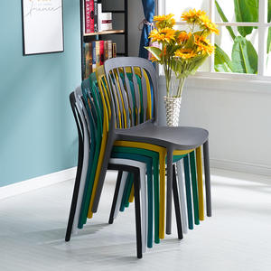 <span class=keywords><strong>Chaise</strong></span> <span class=keywords><strong>de</strong></span> salle à manger pp design <span class=keywords><strong>de</strong></span> restaurant bon marché en usine Café en plastique coloré Tables et chaises <span class=keywords><strong>Chaise</strong></span> d'extérieur Café - Product Image 2