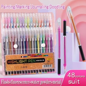 Bolígrafo de Gel cómodo a precio competitivo <span class=keywords><strong>para</strong></span> Bullet Journaling, notas de examen, garabatos, escritura, acabado brillante suave, diseño neutro - Product Image 6