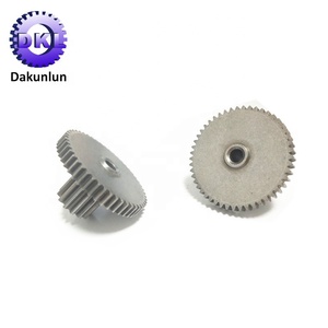 Tùy chỉnh giá rẻ thiêu kết bánh răng bột luyện kim thép đôi thúc đẩy bánh răng - Product Image 2