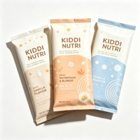 Sachets d'emballage personnalisés en PET/AL/PE recyclables, étanches à l'humidité, thermoscellables, de qualité alimentaire, pour aliments pour bébés et sucre
