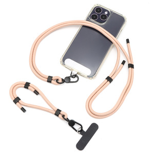 BSBH Wholesale Multifunctional Adjustable Cross Body Anti-lost Lanyard With Clip Logo Printed Mobile Phone Lanyard