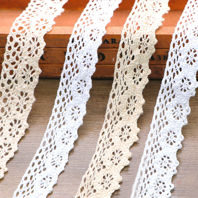 Gordon Ribbons Wholesale Luxury Lace Home Textile Embroidery Fabric 100% Cotton Sustainable Crocheted Embroidery Lace With Beads