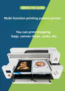 Tshirt Digital Direct <b>Printing</b> <b>Machine</b> Small <b>Printing</b> <b>Clothes</b> <b>Machine</b> Clothing Logo Pattern Doublestation Printer - Product Image 5