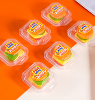 Vente chaude de nourriture halal rapide bonbons gommeux en forme de hambourg